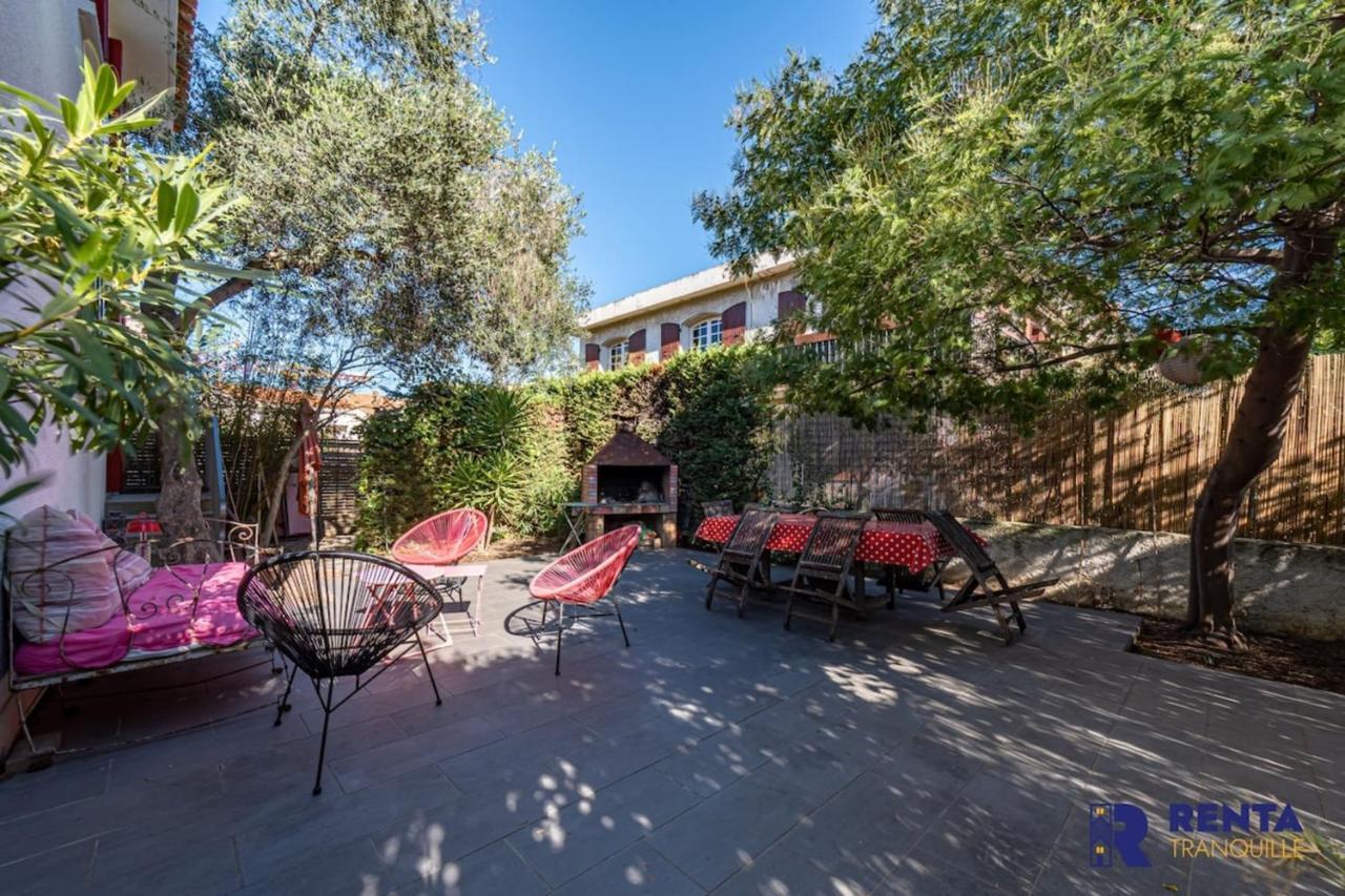 Villa Catalane I 200 M I Terrasse 20 M I Jardin Perpignan Exterior photo